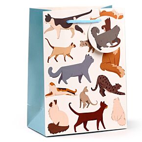Feline Fine Katten - Cadeautasje Medium
