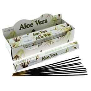 37108  Aloe Vera - Stamford Premium Hex Wierook Stokjes