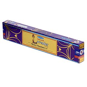 01444  Natural Lavender - Satya Nag Champa Wierook Stokjes