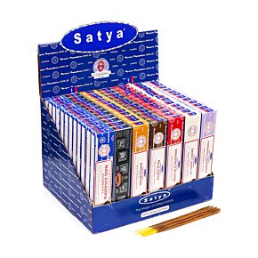 Satya Nag Champa Gemgende Wierook Stokjes Satya Nag Champa Gemgende Wierook Stokjes