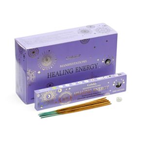 Goloka Manifestations Healing  Lavendel & Aventurijn Edelsteen Set