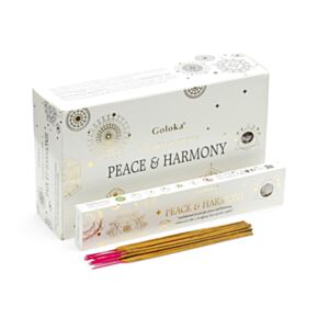 Goloka Manifestations Peace & Harmony Sandalhout & Bergkristal Edelsteen Set