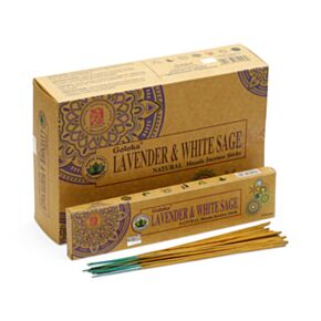 Goloka Organika Lavendel & Witte Salie Wierookstokjes