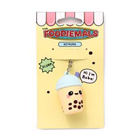 Boba de  Bubble Tea Foodiemals 3D PVC Sleutelhanger