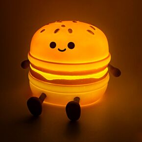 Foodiemals Hamburger LED Nachtlamp Slaaplamp