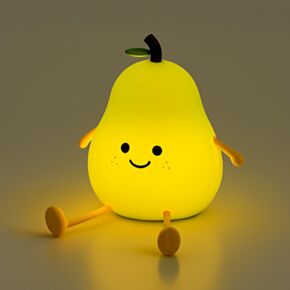 Foodiemals Peer Kleuren LED Nachtlamp Slaaplamp