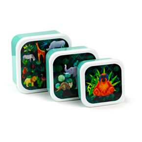 Set 3 Lunch Box M/L/XL - Dierenrijk