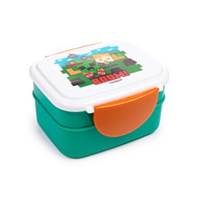 Minecraft SSS BOOM Clip Bento Box Lunchtrommel & bestek