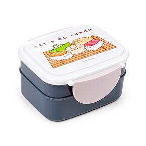 Pusheen de Kat Sushi Club Clip Bento Box Lunchtrommel & bestek