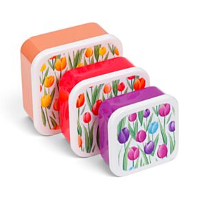 Set 3 Lunch Box S/M/L -Tulpen