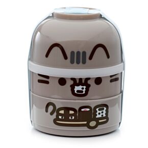 Pusheen - Gestapelde Ronde Bento box Lunchtrommel