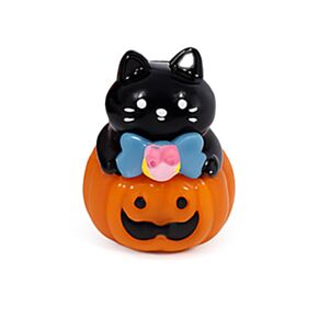 Spooky Lipbalsem in Pompoen Kat Houder