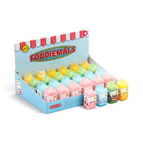 Foodiemals Melkpak Lipbalsem in gevormde houder