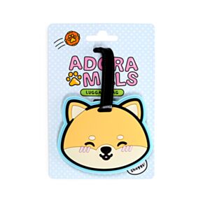 Adoramals Shuggs de Shiba Inu PVC Kofferlabel