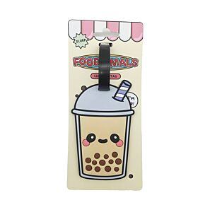 Foodiemals Bubble Tea PVC Kofferlabel