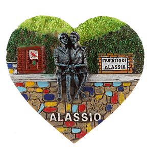 Hart Alassio Zee & Strand Souvenir Magneet 