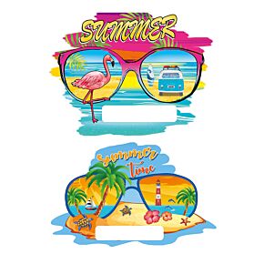 Zomertijd Zonnebril 3D Zee & Strand Souvenir Magneet 