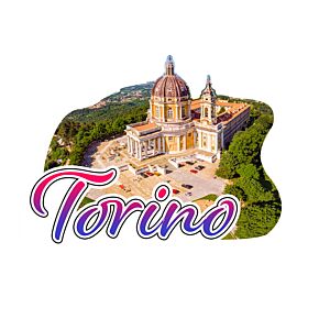 Torino Superga 3D Zee & Strand Souvenir Magneet 