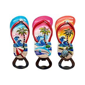 Strandsouvenir Magnetische Flessenopener Strandslipper Strandsouvenir Magnetische Flessenopener Strandslipper