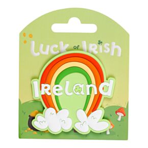 Iers Geluk Regenboog Ierland PVC Magneet