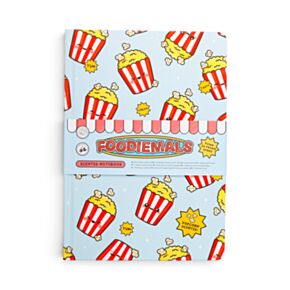Foodiemals Popcorn Geparfurmeerd Gerecycled A5-notitieboek
