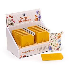 Nectar Meadows Bij Zakspiegeltje in hoes