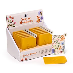 Nectar Meadows Bij Zakspiegeltje in hoes