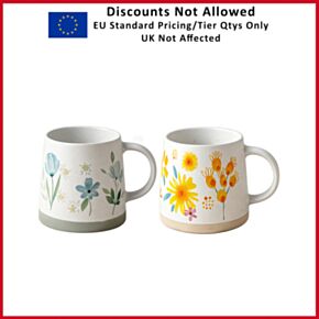 Wilde Bloemen Stoneware Mok