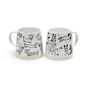 Hond Illustraties Stoneware Mok