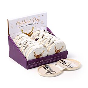 Jan Pashley Wild Hert 5-delige  Manicureset met rits