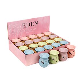 Relief Keramiek Geurbrander Uitgesneden Patroon - Small