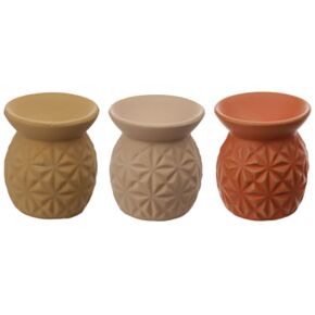 Eden Keramiek Embossed Driehoek Geurbrander - Small