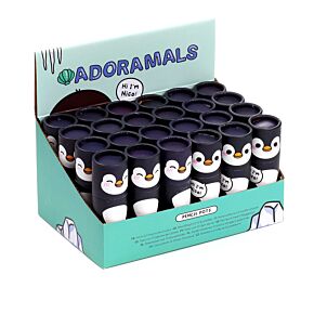 Adoramals Pinguin Tekenkoker 12 Kleurpotloden