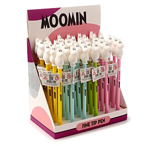 Moomin Fijnschrijver Pen - Zwart