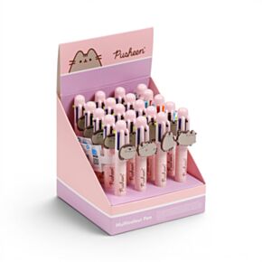 Pusheen de Kat  Meer Kleuren Pen (6 kleuren)