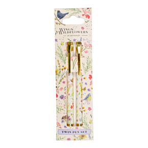 Jan Pashley Wings & Wildflowers Duo Pennenset Zwart