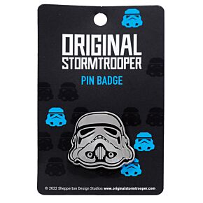 The Original Stormtrooper Helm Emaille Button Badge