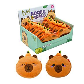 Adoramals Capybara Pluche Mini Kleingeld Beurs Adoramals Capybara Pluche Mini Kleingeld Beurs