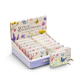Jan Pashley Wings & Wildflowers Rondrits Portemonnee - Small