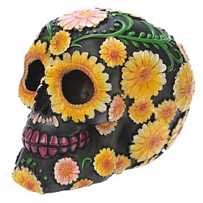 Dia de los Muertos Mexicaans Doodshoofd Madeliefjes Woonaccessoire Dia de los Muertos Mexicaans Doodshoofd Madeliefjes Woonaccessoire