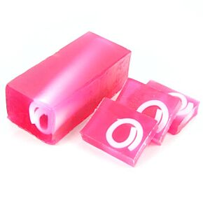 Frambozen & Zwarte Peper - Zeepblok