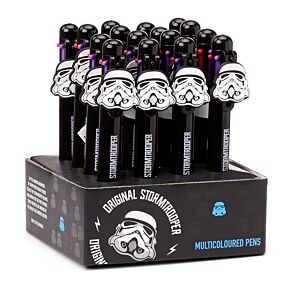 The Original Stormtrooper Meerkleurige Pen (6 kleuren) met bedeltje