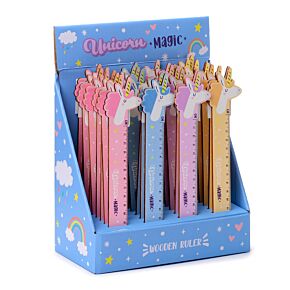 Unicorn Magic Houten Liniaal 15cm Unicorn Magic Houten Liniaal 15cm