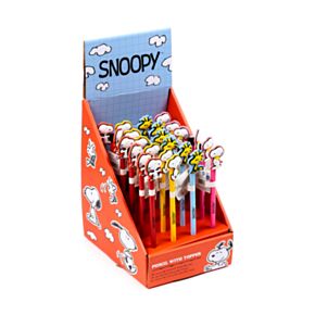 Peanuts Snoopy & Woodstock PVC Top Potlood