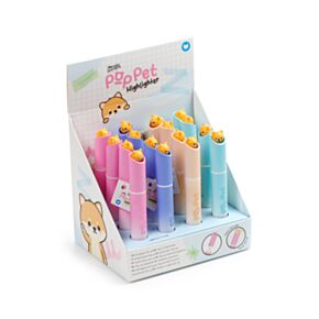Adoramals Shiba Inu Hond Pop Pet Highlighter Pen