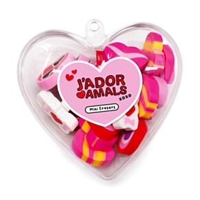 J'Adoramals Hart Mini Gummen Hart Pot