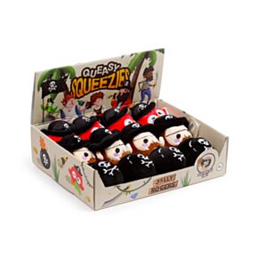Queasy Squeezies Jolly Rogers Piraat Knijpspeelgoed