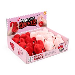 Queasy Squeezies Waarzegger J'Adoramals Hart Knijpspeelgoed