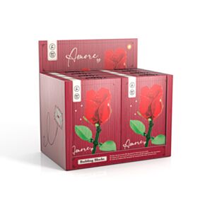 Amore Hart Roos Micro Blox Bouwpakket