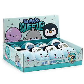 Queasy Squeezies Adoramals Zeehond Octopus Haai Pinguïn Knijp Speelgoed Queasy Squeezies Adoramals Zeehond Octopus Haai Pinguïn Knijp Speelgoed